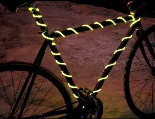 bike glow safety light